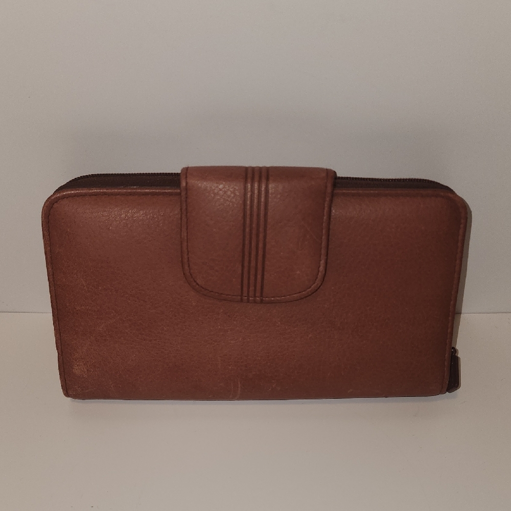 Buxton  Wallet Brown Leather